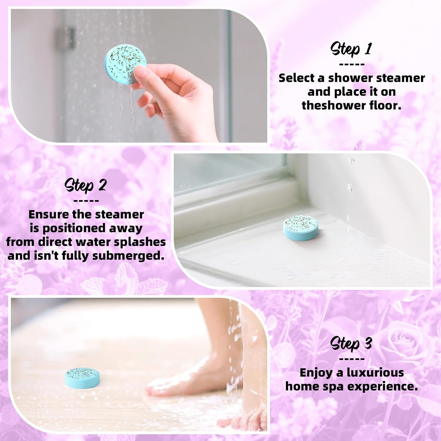 Shower Steamers Aromatherapy -8 Pack Gifts for Women Shower Bombs Tablets,Self Care Relaxation Home SPA ，CNA Week Basket Stuffers Gifts for Women Adults Her Mom Him Men with Natural Essential Oils