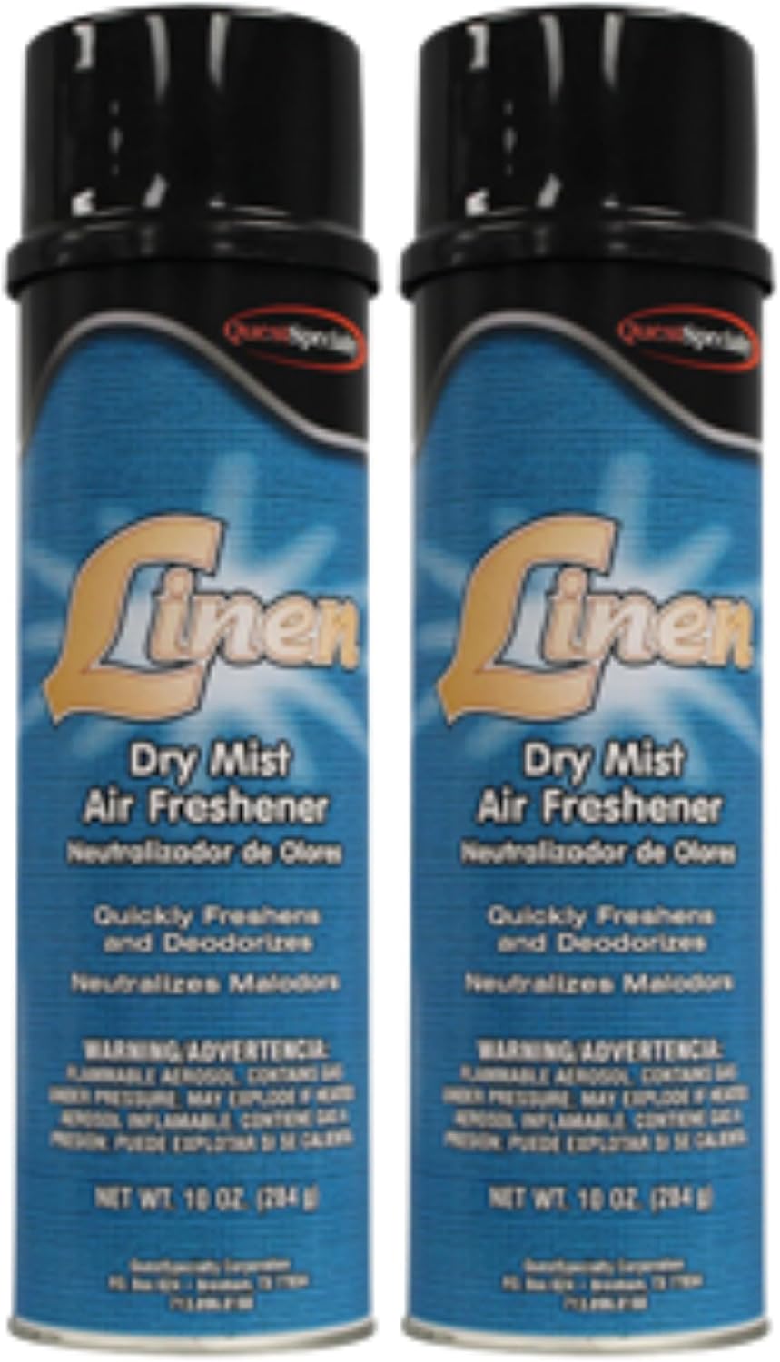Quest 3480 LINEN Dry Air Freshener (2 Pack)