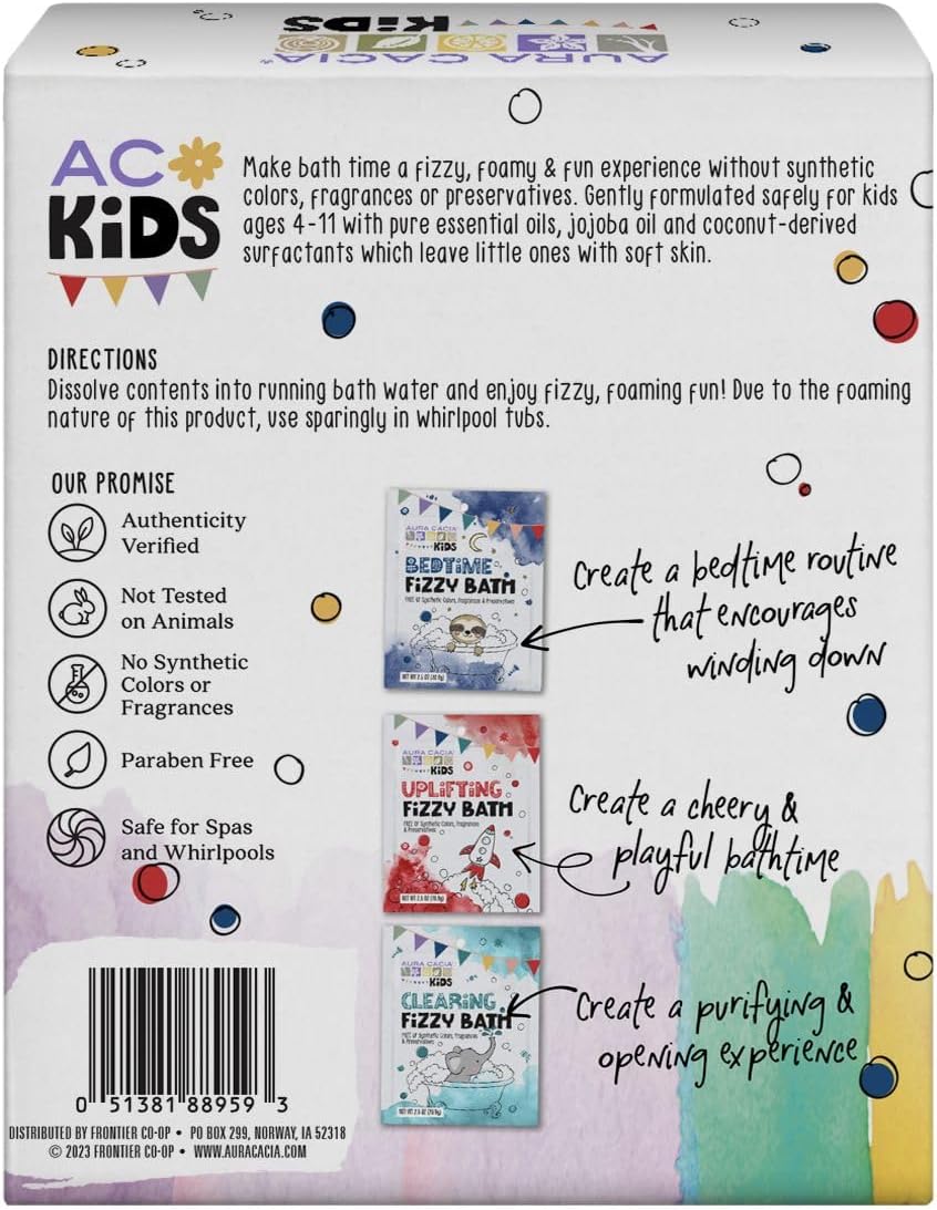 Aura Cacia Kids Fizzy Bath Kit
