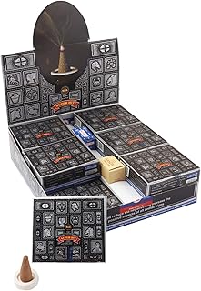 Satya Nag Champa Super Hit Temple Incense Cones Box | 12 Packs of 12 Cones Each in a Box | Export Quality