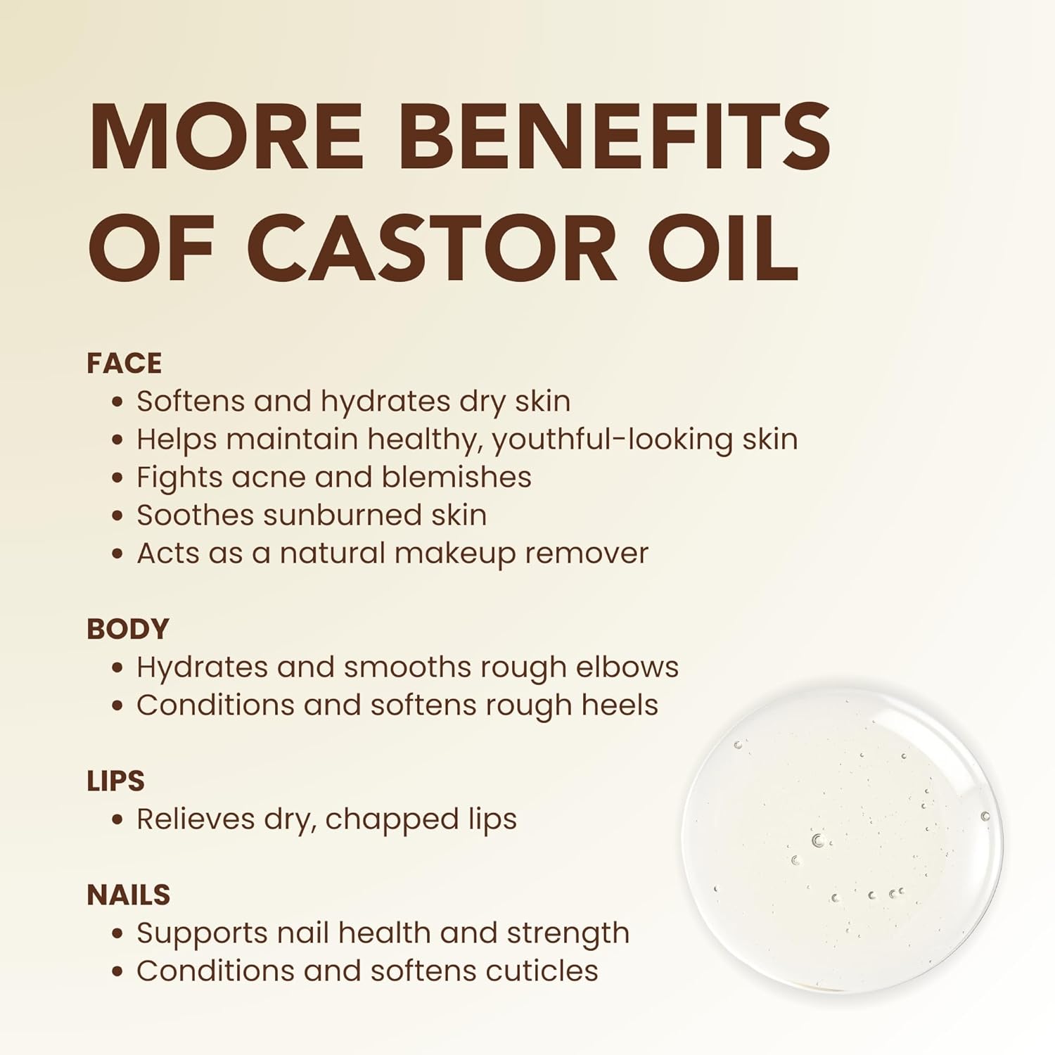 BodyJ4You Organic Castor Oil - 100% Pure Natural Cold Pressed USDA Certified Organic - Hexane Free Unrefined Non GMO - Lashes & Eyebrow Kit Mascara Tube Brush Wand Hydrating Oil - Glass Bottle 4oz