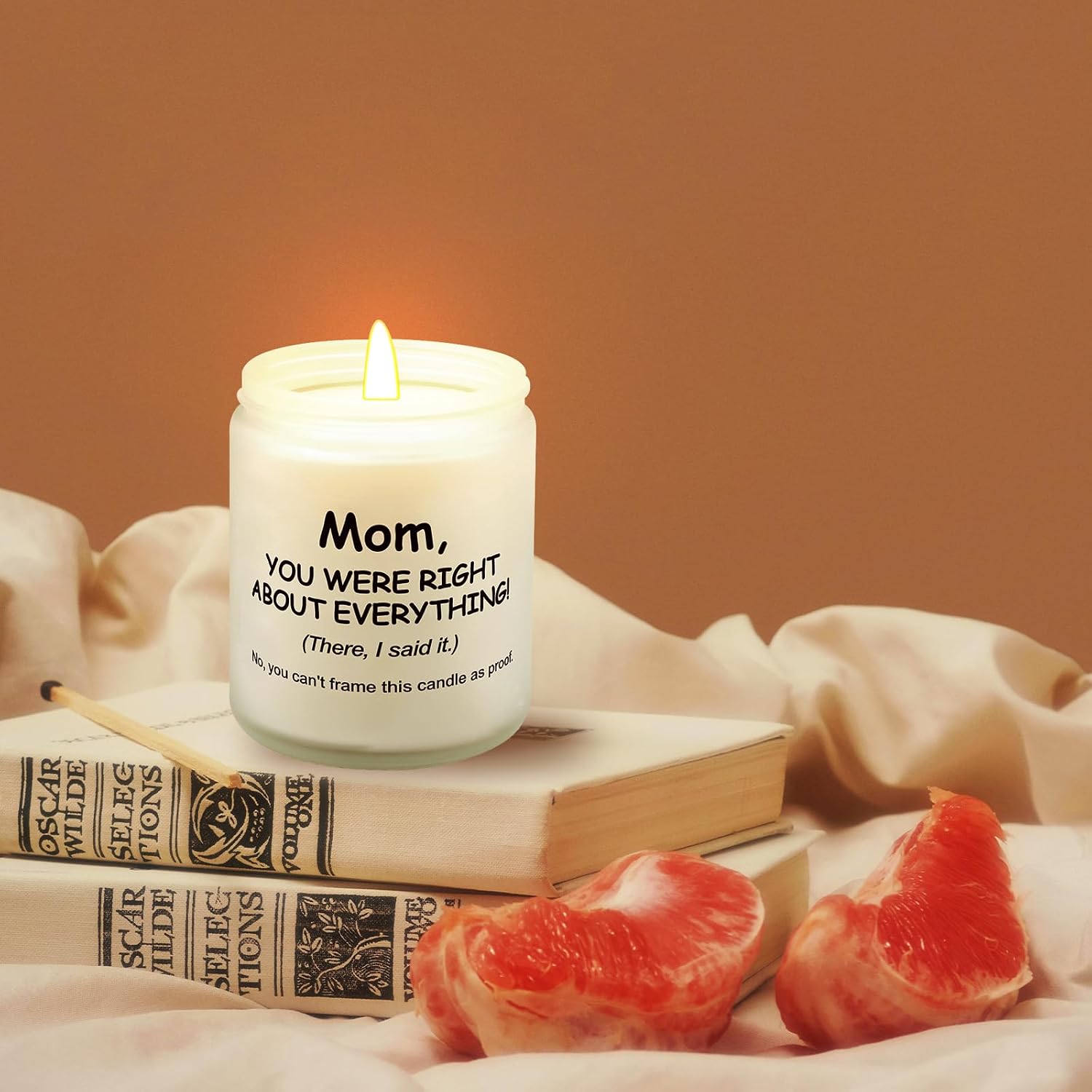 Lihome Mothers Day Gifts for Mom from Daughter Son, Funny Mother's Day, Birthday, Thanksgiving, Christmas Gifts, Vanilla Coconut Candles