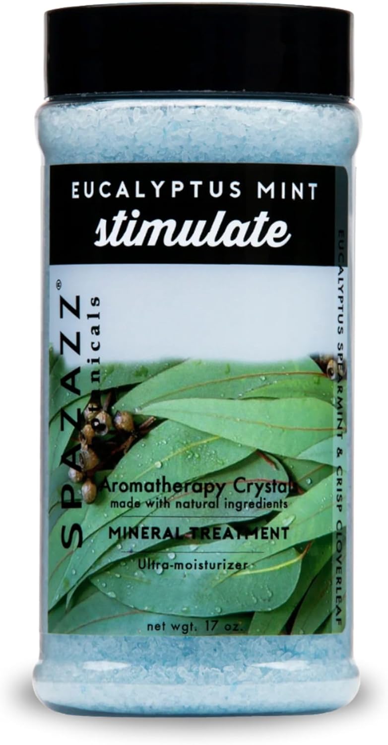 Spazazz Eucalyptus Mint Spa and Bath Crystals