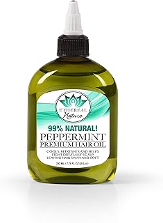 Ethereal Nature 99% Natural Hair Oil Blend Peppermint, 7.10 oz