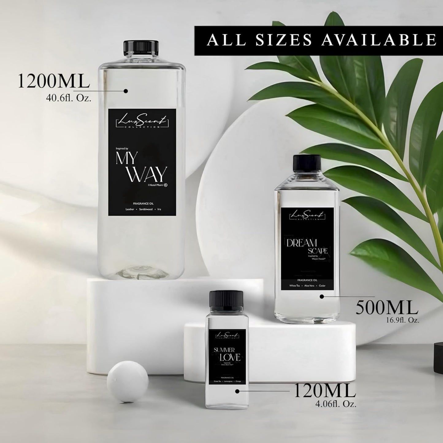 Iconic Aroma Diffuser Oil 500 ml - Scent Includes Bergamot, Sweet Berry & Oakmoss - Luxury Hotel Diffuser Oil - Oils for Aromatherapy - Fits in Any Diffuser