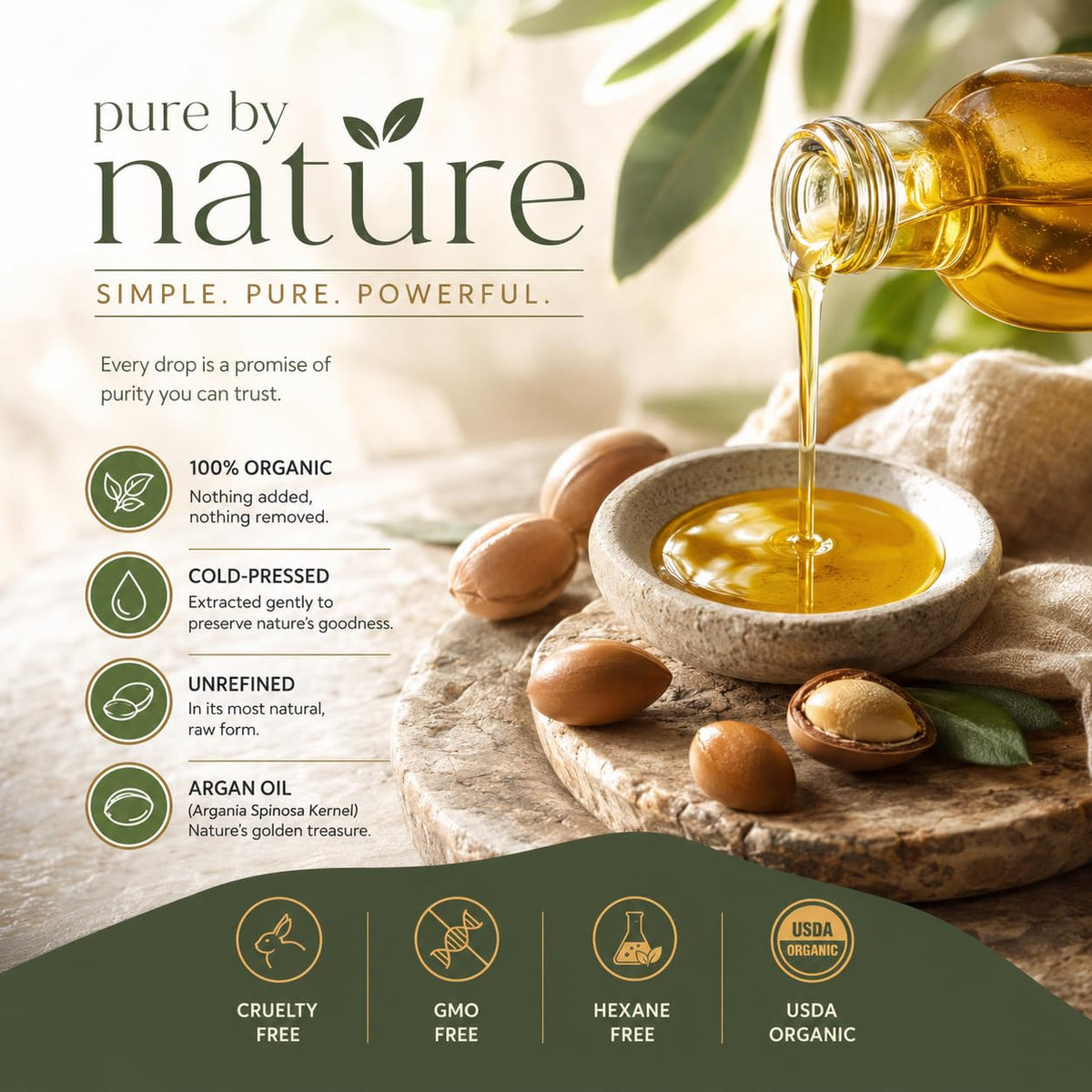 Moroccan Argan Oil for Hair
