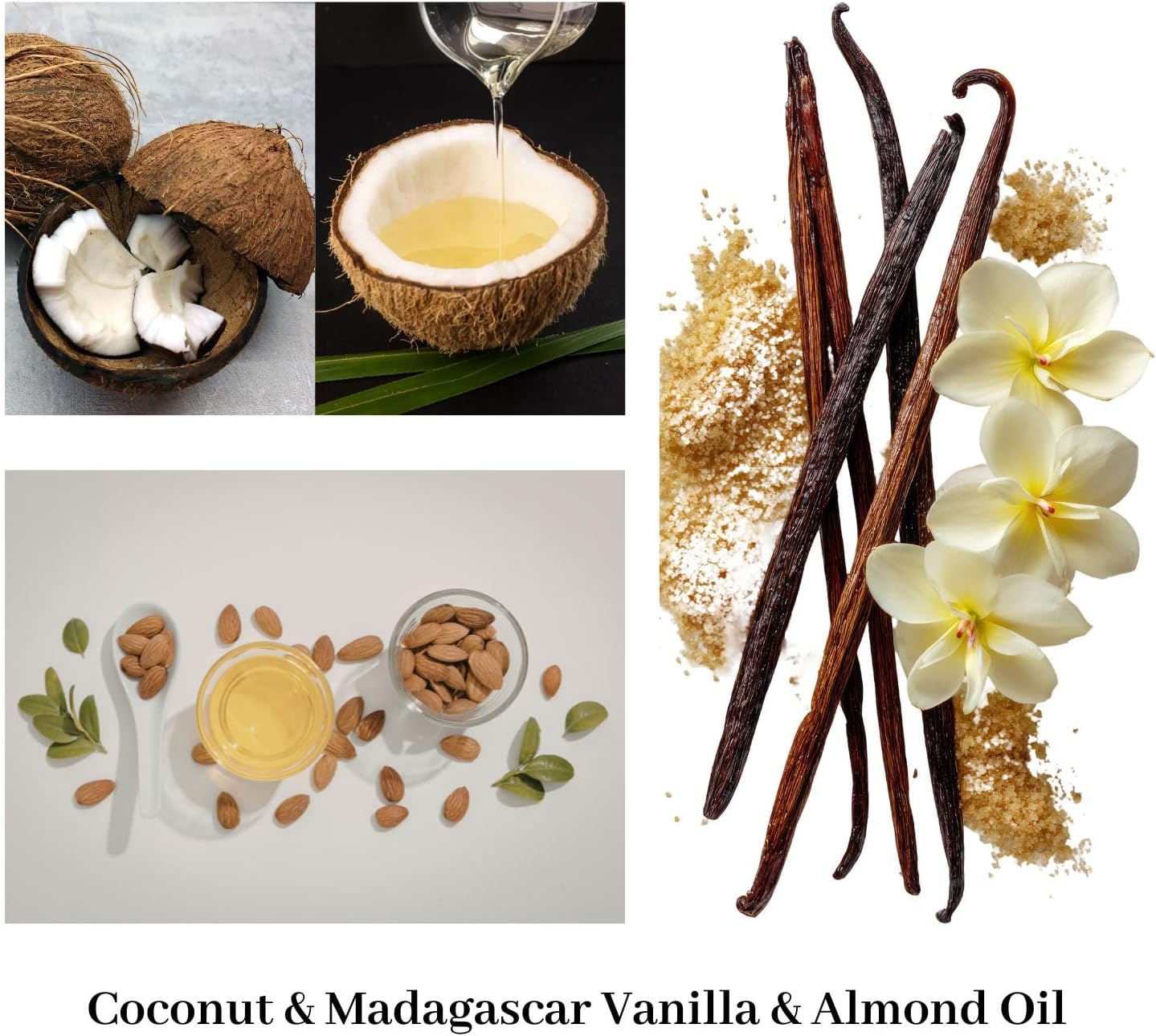 Vanilla Coconut Candles for Home, Non-Toxic Soy Wax 16oz Aromatherapy Candle Gifts,Highly Scented & Long Lasting Vanilla Candle for Home Relaxation|Stress Relief|Mediation|Spa