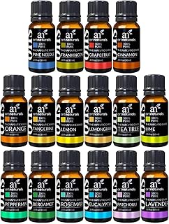 ArtNaturals Aromatherapy Essential Oil Set - 100% Pure of the Highest Therapeutic Grade - Premium Gift Set (Top 16 Essential Oils)