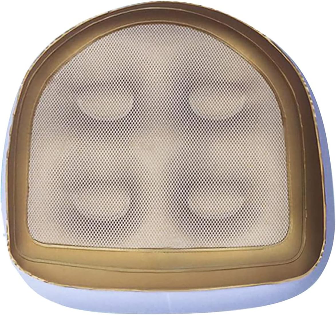 Inflatable Hot Tub Seat Booster with Suction Cups & Mesh Cover, Dual Use Inflatable Hot Tub Cushion Seat, Non Slip Blow Up Pillow Hot Tub Chairs Accessories for Adults Elderly Spa Bathtub