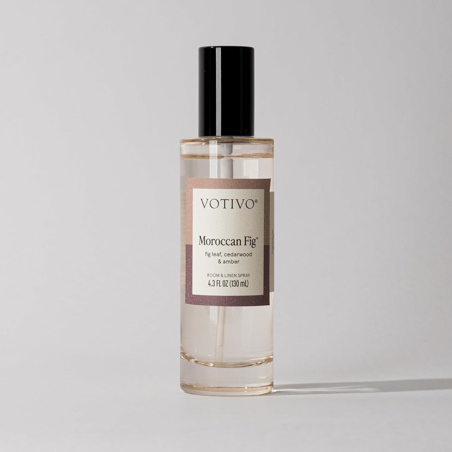 Votivo Moroccan Fig 4.3 oz Room & Linen Spray | Scented Air Freshener for Linens & Living Areas | Premium Long Lasting Fragrance