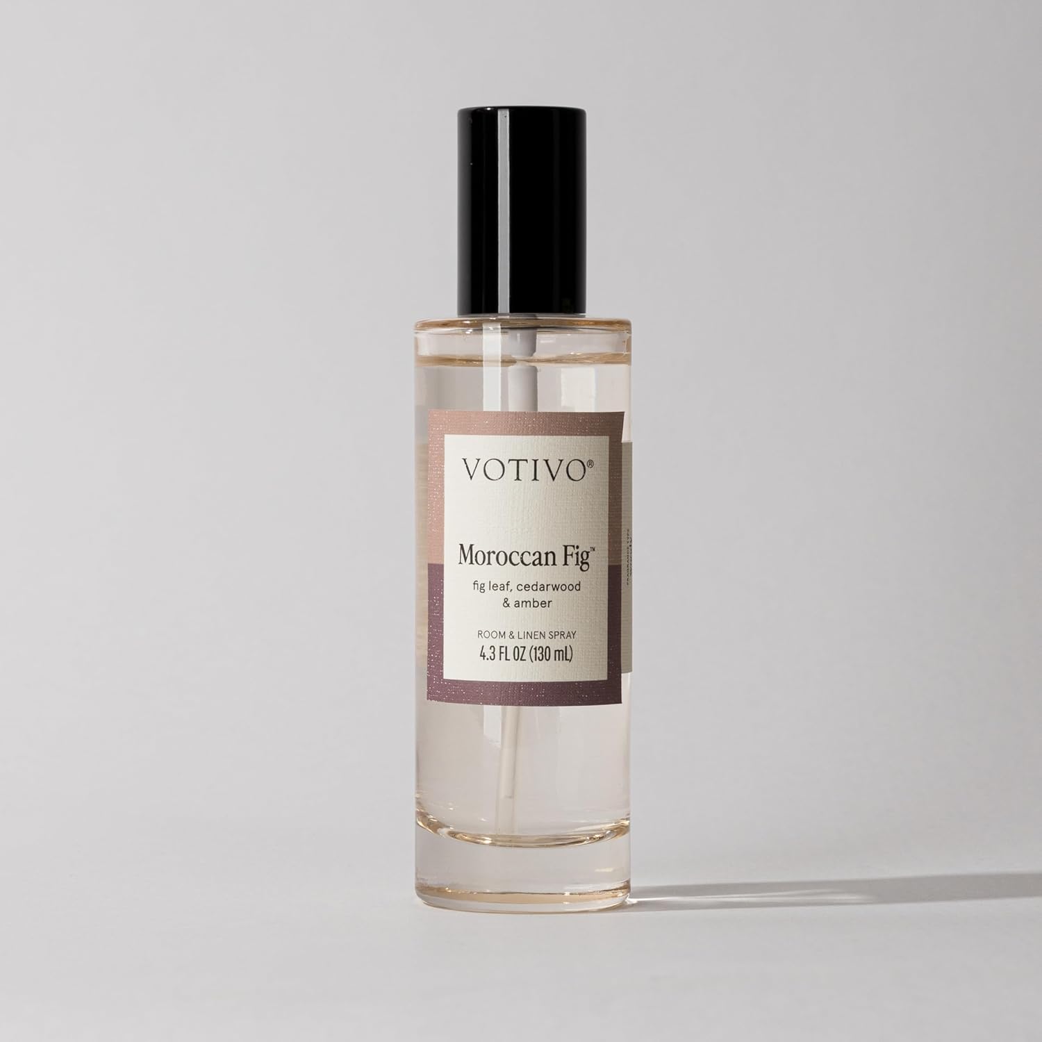 Votivo Moroccan Fig 4.3 oz Room & Linen Spray | Scented Air Freshener for Linens & Living Areas | Premium Long Lasting Fragrance