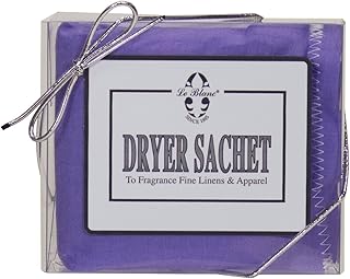 Le Blanc® Lavender Single Pack Dryer Sachet - Luxury Scented Fabric Sachet for Your Dryer (1 Pack)