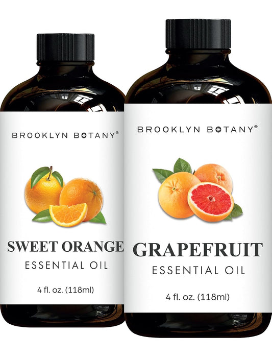 Sweet Orange & Grapefruit Oil Set