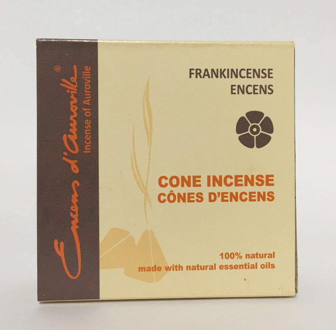 Maroma Eda Cone Incense, Frankincense, 10 Count