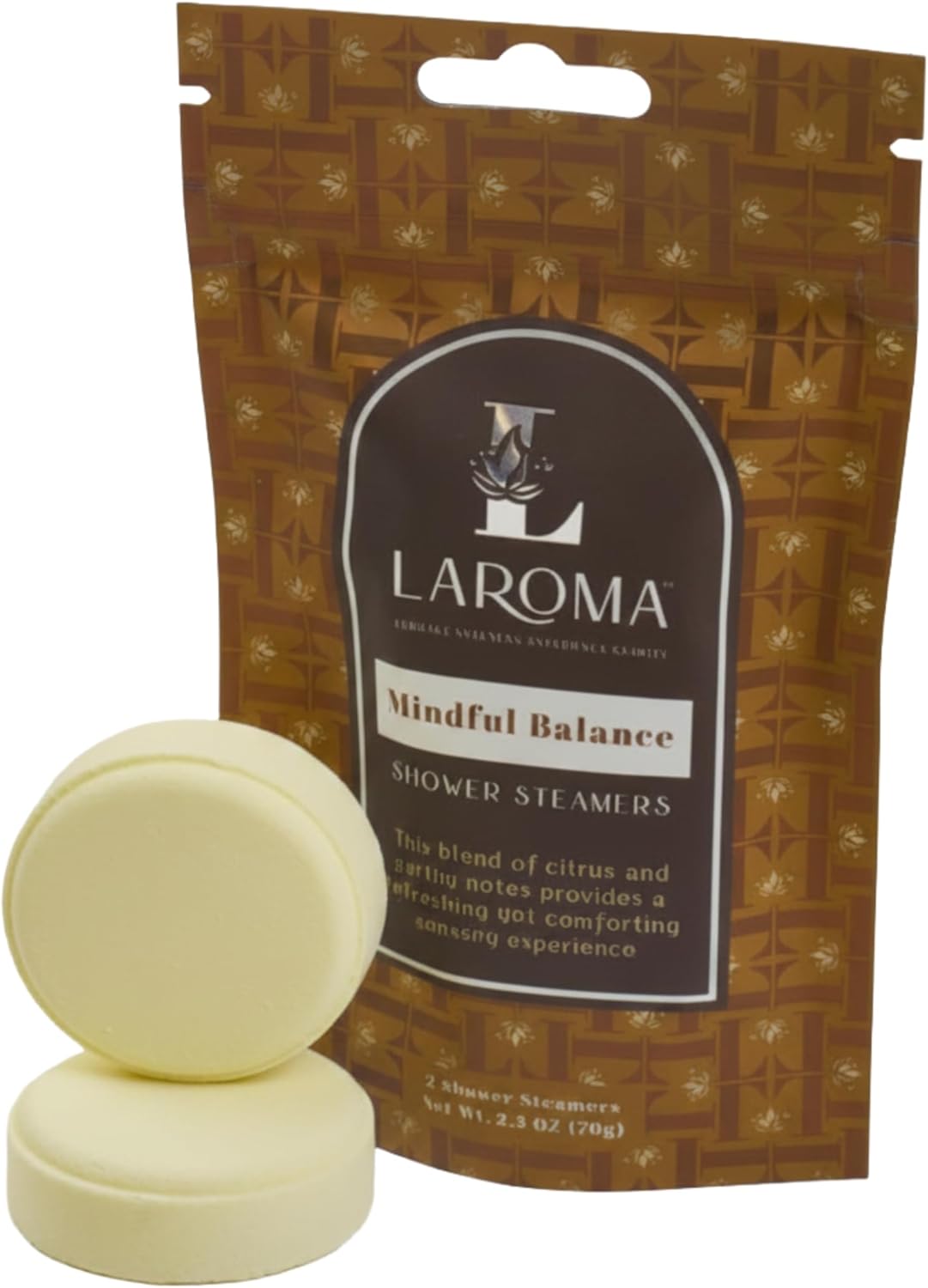 Laroma Aromatherapy Shower Steamers,10 Pack Shower Bombs for Men & Women, Made in The USA, 5 Essential Oil Blended Scents for Relaxation & Stress Relief