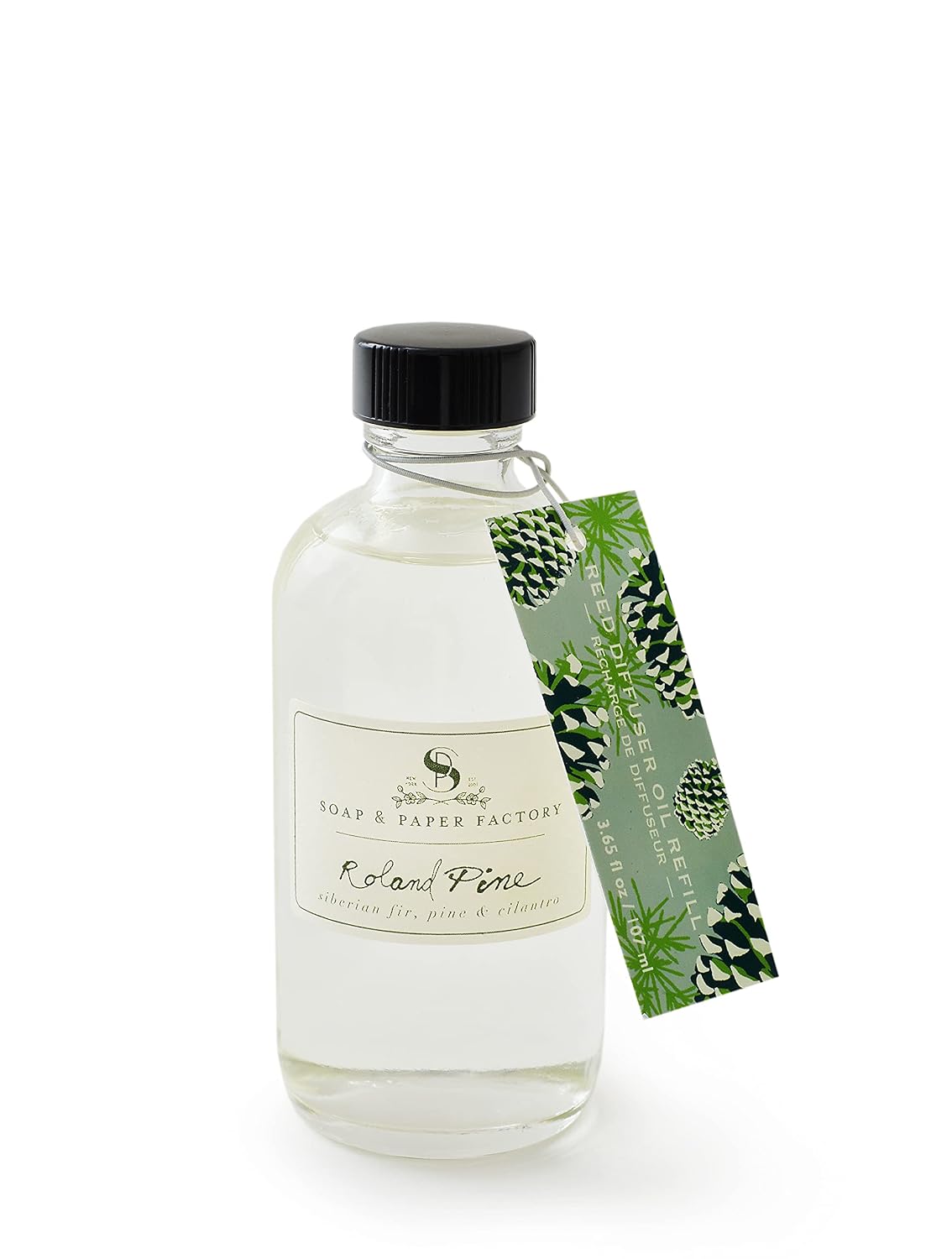 Soap & Paper Factory Roland Pine 3.65 Oz Reed Diffuser Oil Refill