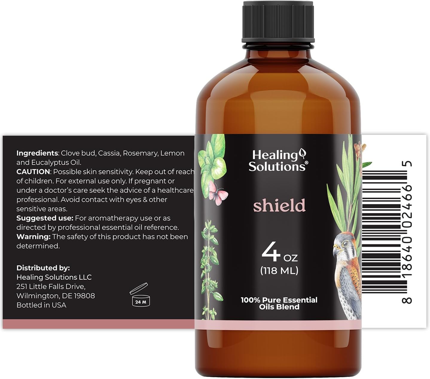 Healing Solutions Shield Blend Essential Oil - 4 Fluid Ounces