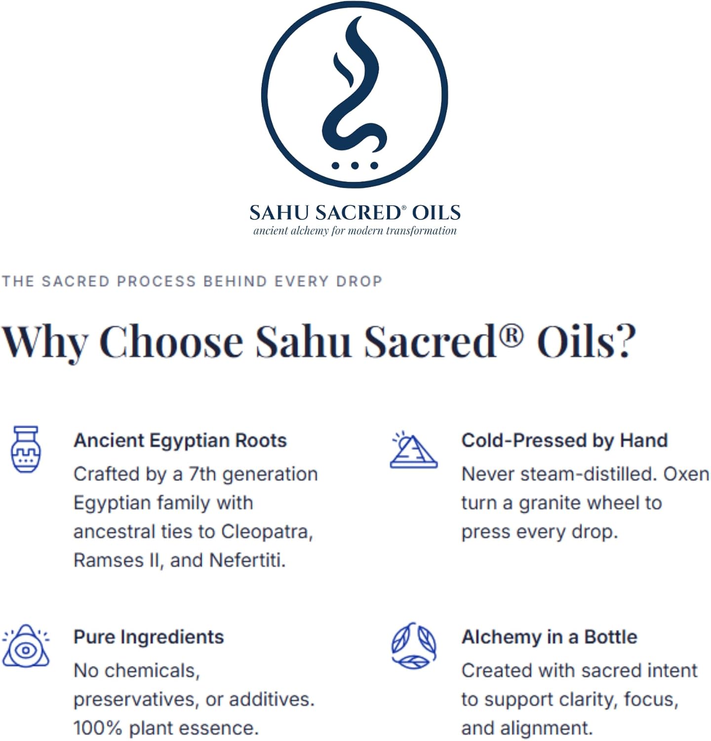 Sacred Egyptian Eucalyptus Oil 10 mL – Temple-Grade Cold-Pressed Eucalyptus Globulus Essence | Sahu Sacred® Oils | Meditation, Breathwork & Energetic Cleansing