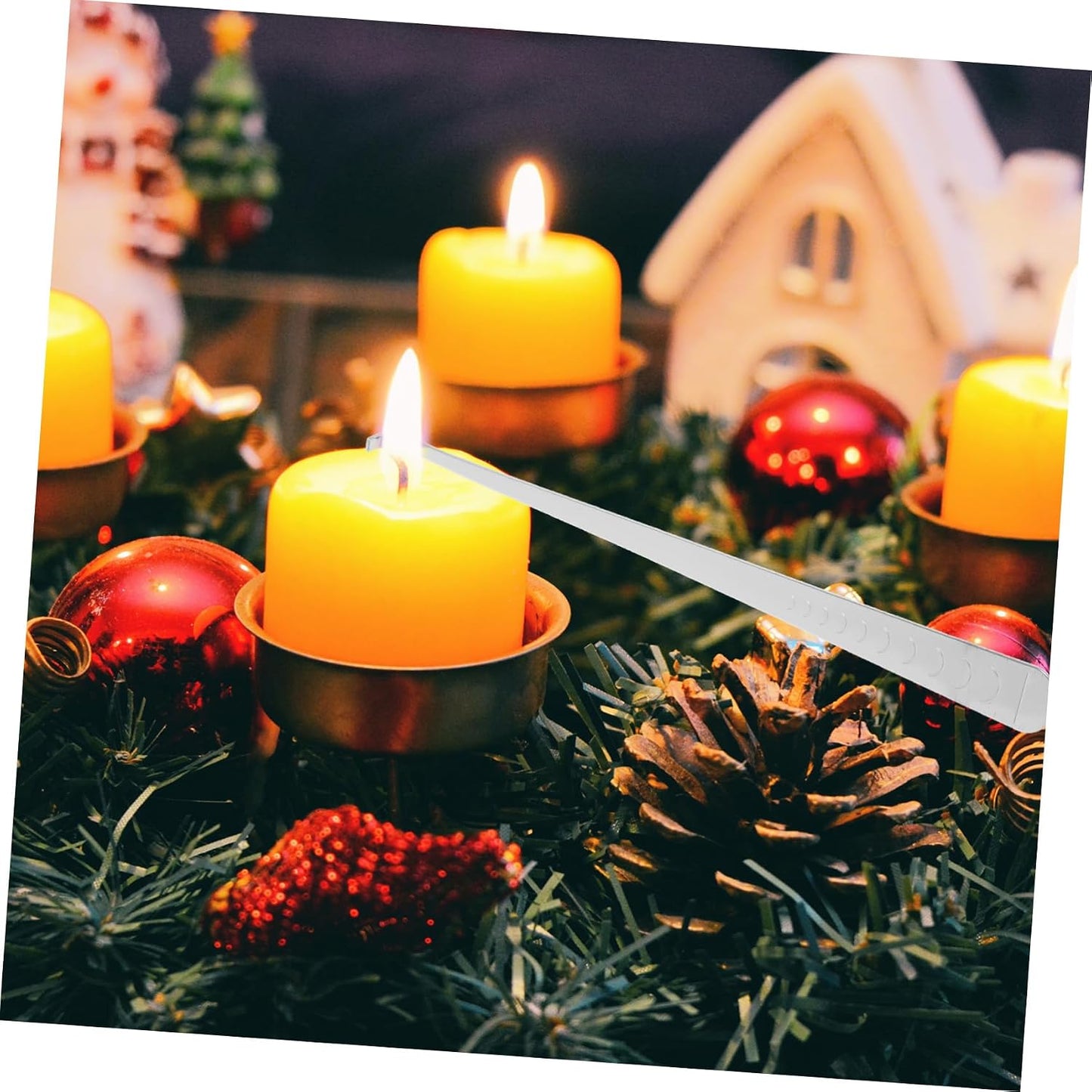 TEHAUX Set of Candle Wick Dippers Snuffer Easy to Use for Quick Candle Extinguishing for Home Office Decor