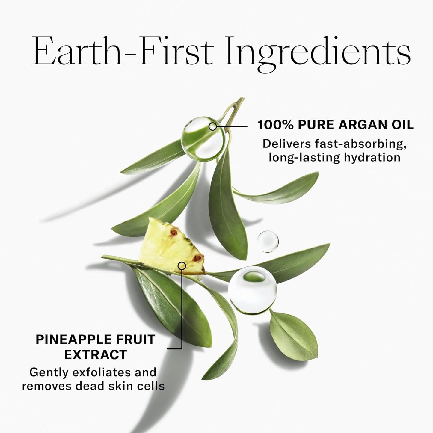 Josie Maran Argan Milk Body Serum - Nourishing Body Milk Enriched with Argan Oil to Deeply Hydrate Skin - Enriched with Pineapple Enzymes to Gently Exfoliate- Juicy Fruits (13.4 Oz)