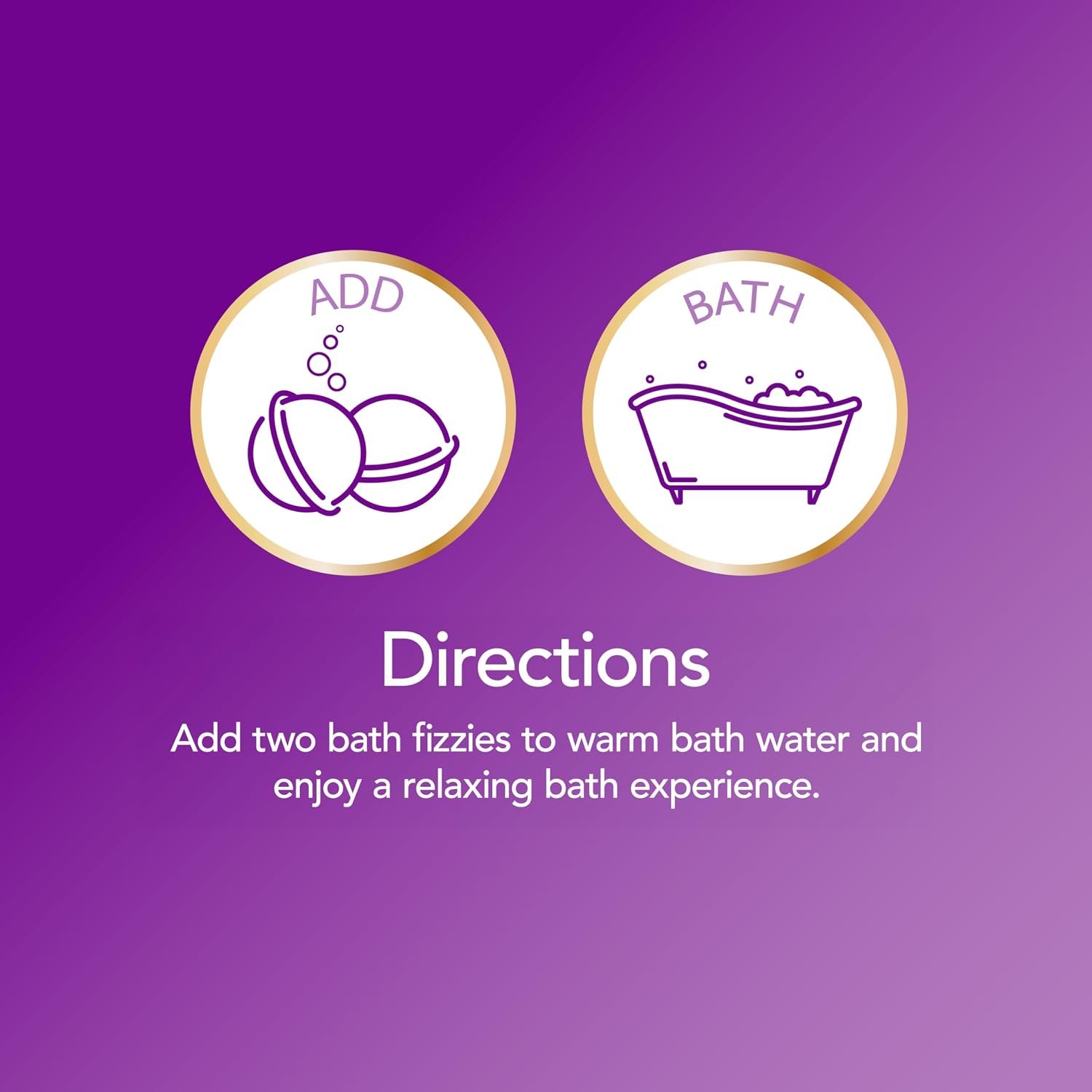 Calgon Bath Fizzies, Lavender & Honey, 8 pcs