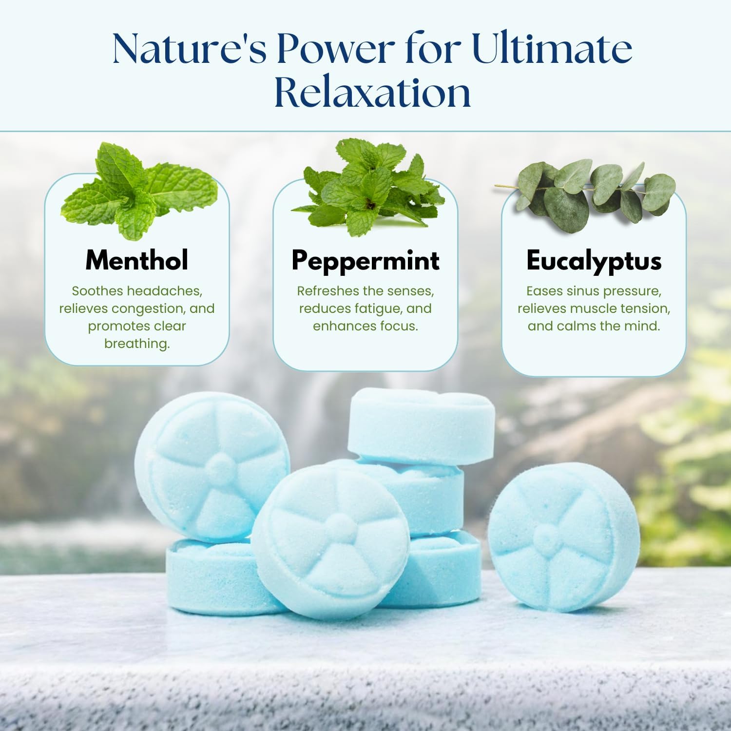 The Lavish Goat USA Made Shower Steamers 21 Count – Aromatherapy Shower Bombs - Tablets for Relaxation & Stress Relief
