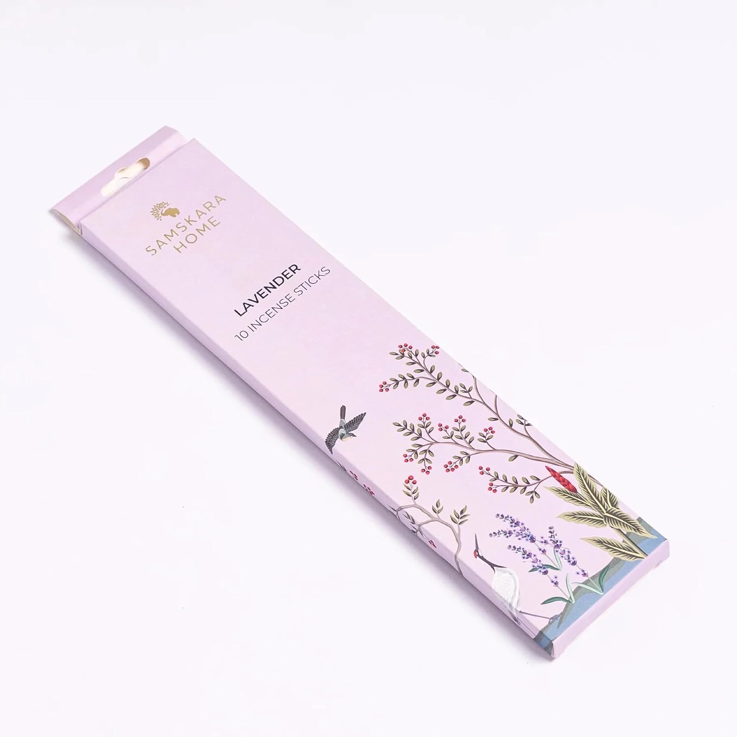 Samskara Lavender Incense Sticks Agarbatti | Pack of 10 | Eco Friendly Incense
