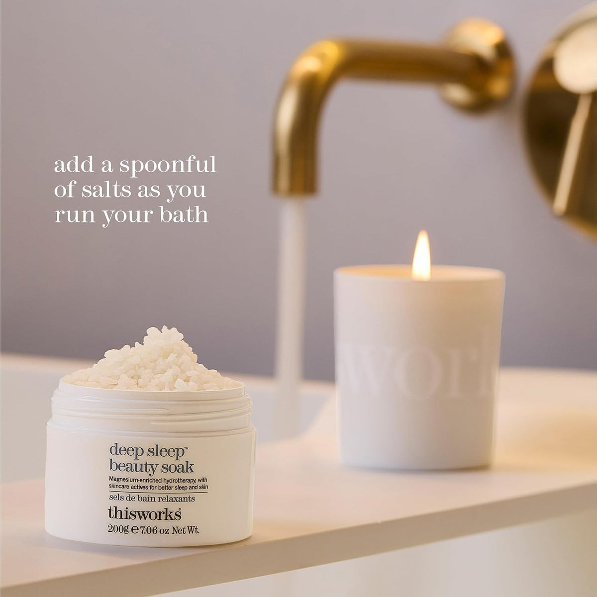 This Works Deep Sleep Beauty Bath Soak 7 oz - Magnesium Bath Salts