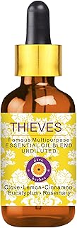 Deve Herbes Thieves Multipurpose Undiluted Essential Oil Blend with Glass Dropper 15ml (0.50 oz)