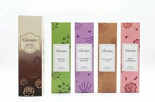 Incense Sticks – Bloom & Bliss Series | Long Burning Brown Batti (45–60 Mins) | Natural Fragrance for Pooja, Meditation, Yoga & Relaxation