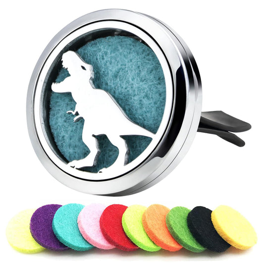 30mm Car Essential Oil Diffuser Vent Clips Air Freshener Vent Clip Aromatherapy Car Accessories 10 Felt Pads for Gift Women
