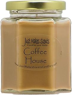 Coffee House Scented Soy Blend Candle | Fresh Coffee Smell | Hand Poured in the USA