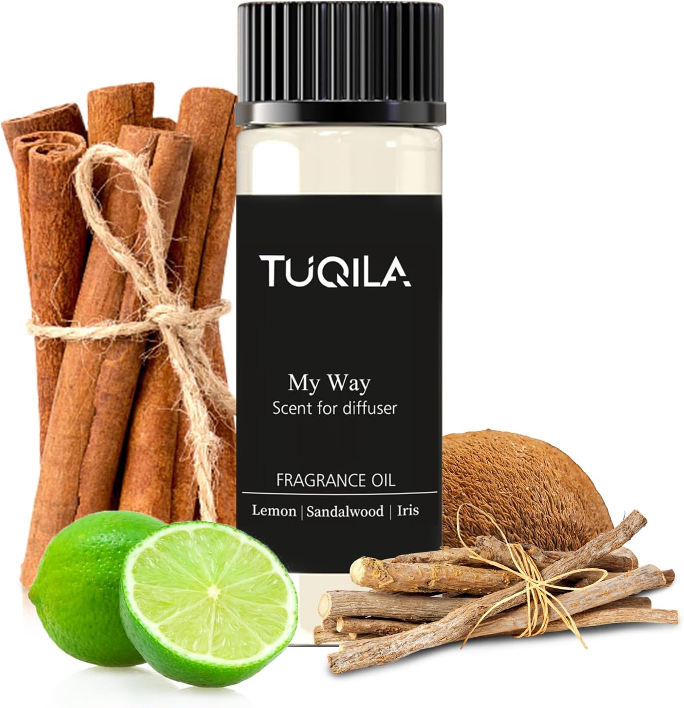 Hotel Luxury Waterless Diffuser Oil My Way 20ML Sampler, Essential Scent Oil Usage Cold Air Waterless Diffuser, Scents Oils Home Fragrance Refill