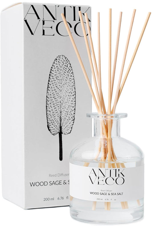 Wood Sage & Sea Salt Reed Diffuser Set