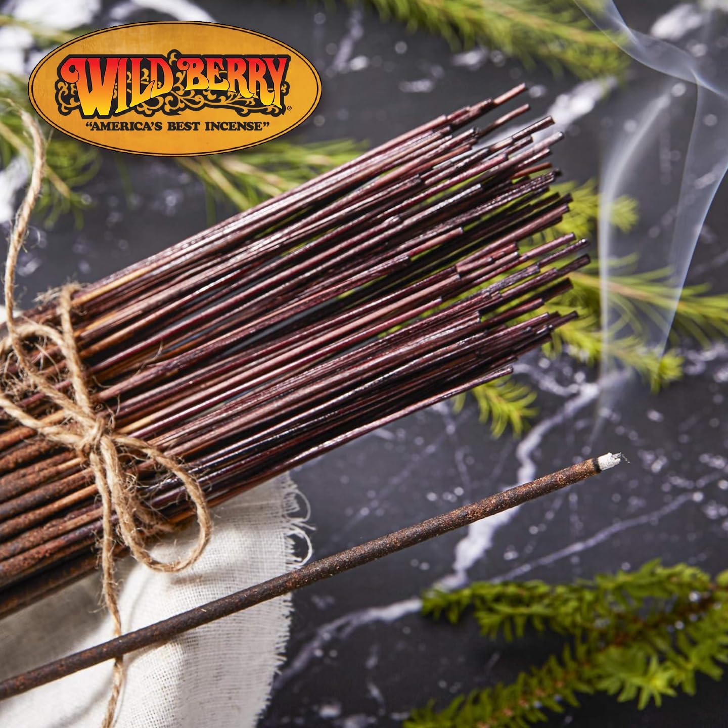 Wild Berry Incense Sticks - Dragon's Blood - Exotic Earthy Fragrance with Sandalwood and Musk - Hand Dipped in the USA (100 Count)