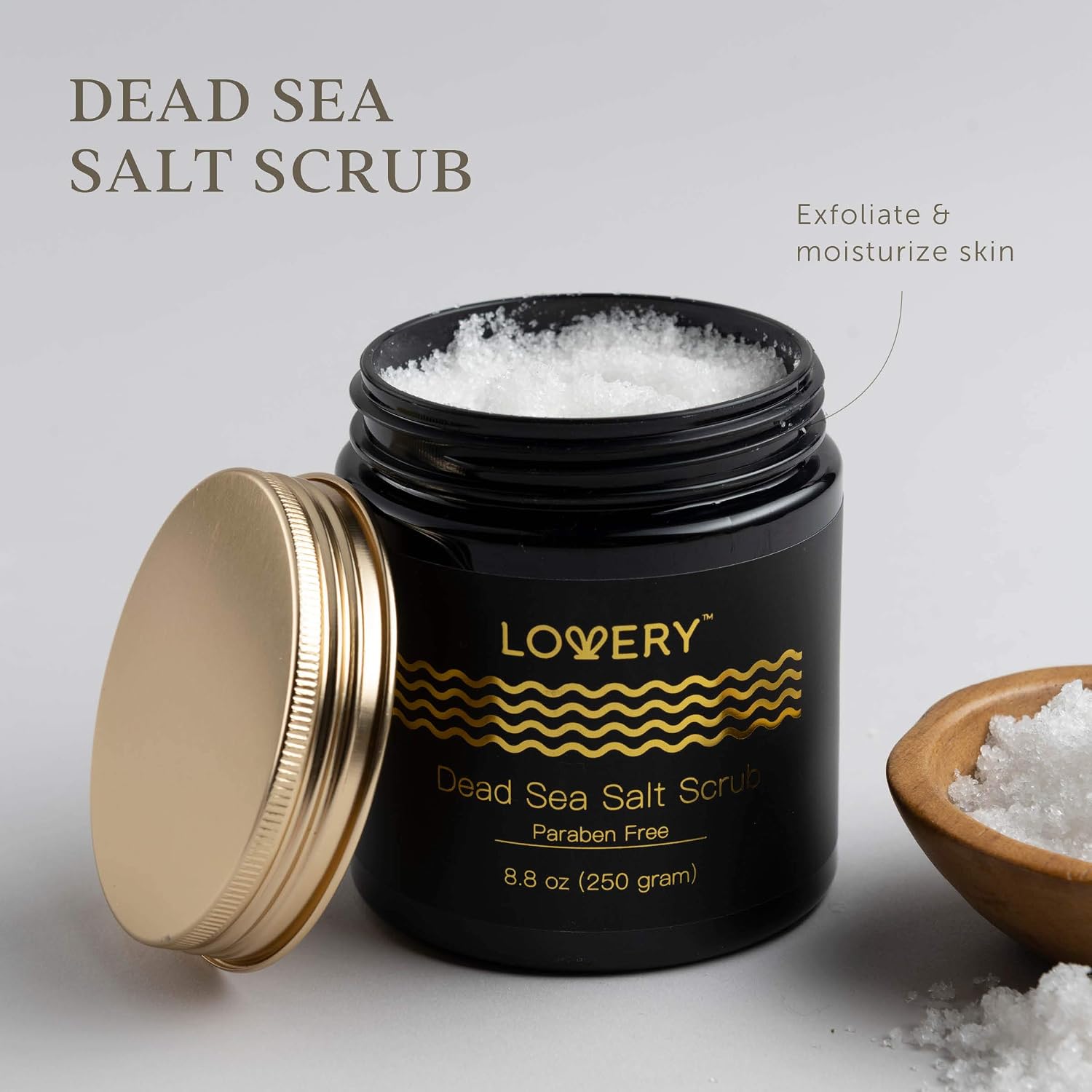 Gifts for Him, Dead Sea Minerals Spa Gift Box for Women & Men, Self Care Kit, Pink Himalayan Rocks, Dead Sea Bath Salt, Body Scrub & Mud Mask - Birthday, Thank You, Gift for Her