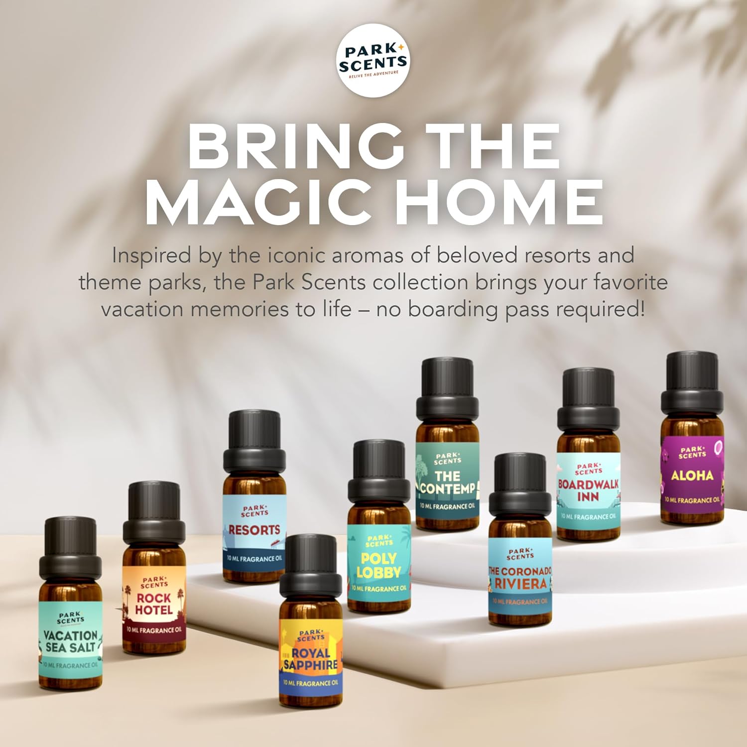 Park Scents The Coronado Riviera Theme Park Hotel Fragrance Oil – Hibiscus, Musk & Teakwood Luxury Scented Essential Oils for Diffusers for Home, Aromatherapy, Gifts for Women, Sister, Hostess (10ml)