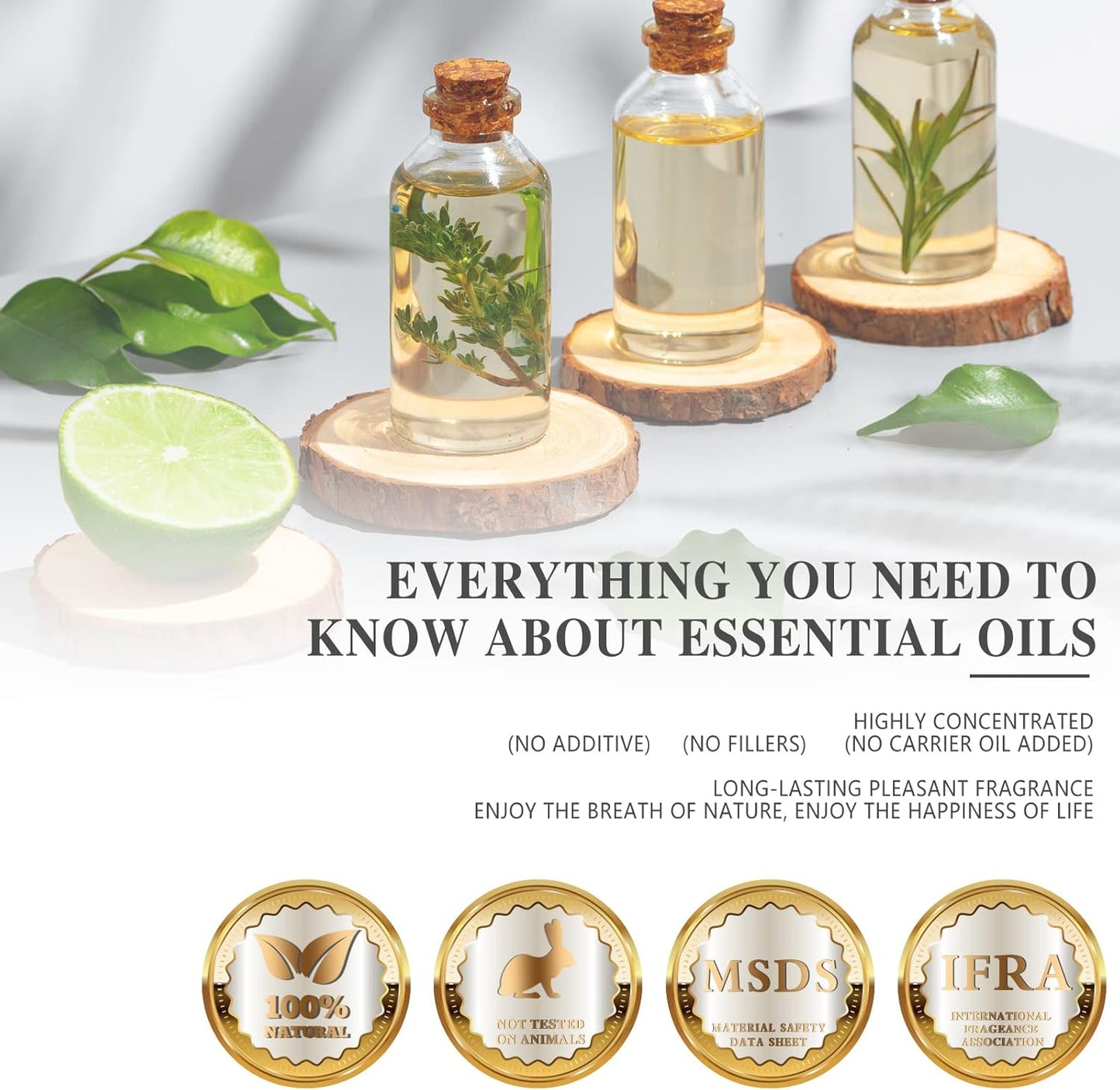 Eucalyptus Essential Oil, MAYJAM 30ML/1.01FL.OZ Pure Eucalyptus Oils for Diffusers, Soap Candle Making, Perfect for Living Room Bedroom Office Car Use