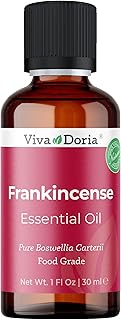 Viva Doria Frankincense Essential Oil, 100% Pure, Natural Essential Oil, Undiluted, for Aromatherapy | Food Grade, 30 mL (1 Fluid Ounce)