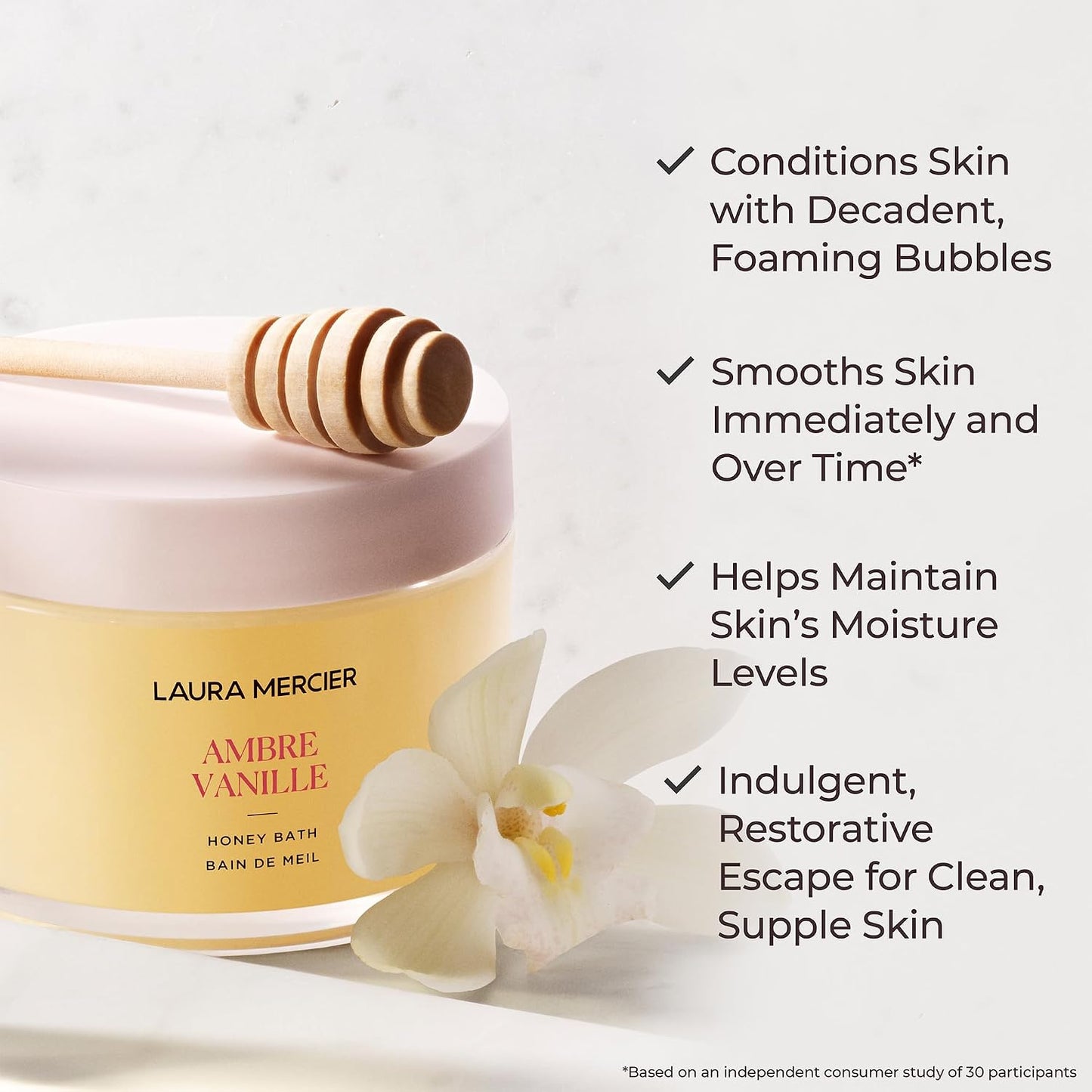 Laura Mercier Serum Body Cream, Moisturizing Serum-Infused, 48HR Hydration, Improves Skin Barrier, Soothes Dry Skin, Shea Butter and Squalane Intensely Nourishes, Bath & Body Set