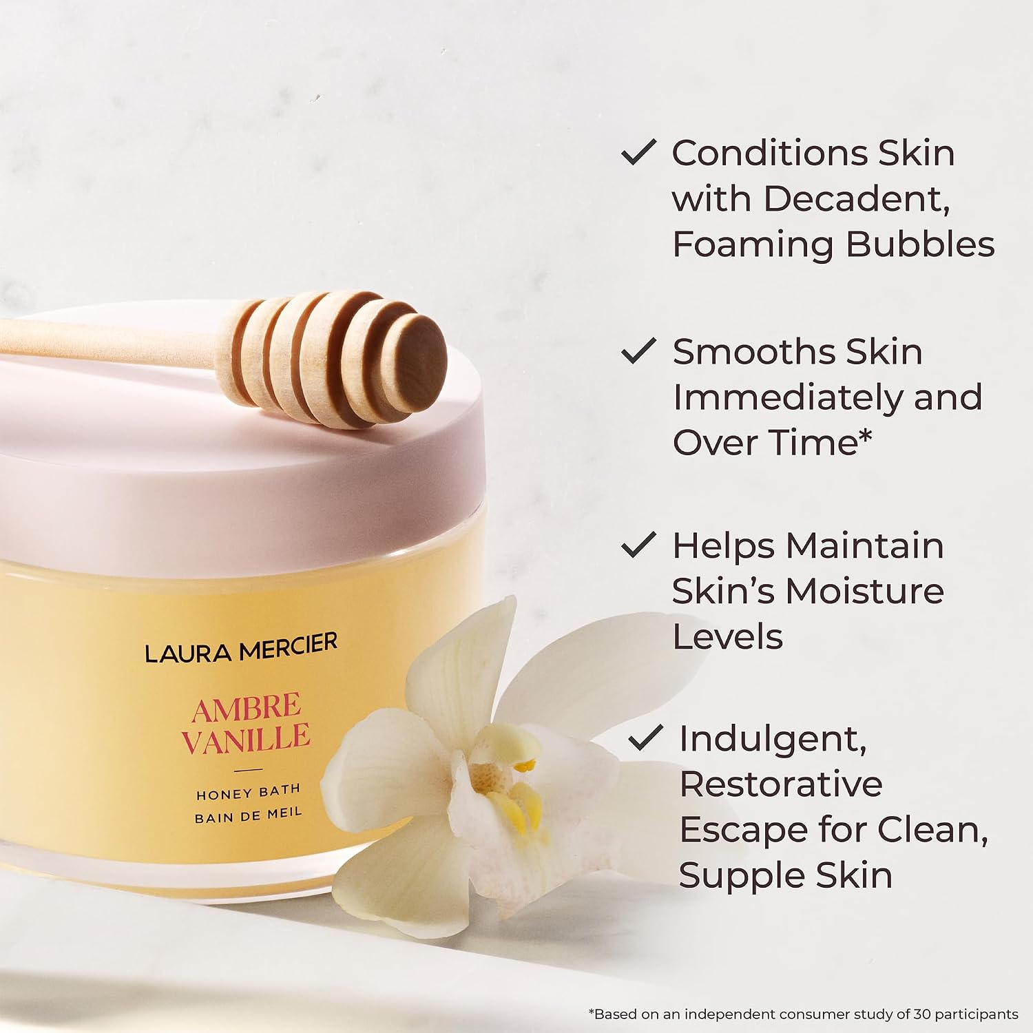 Laura Mercier Serum Body Cream, Moisturizing Serum-Infused, 48HR Hydration, Improves Skin Barrier, Soothes Dry Skin, Shea Butter and Squalane Intensely Nourishes, Bath & Body Set