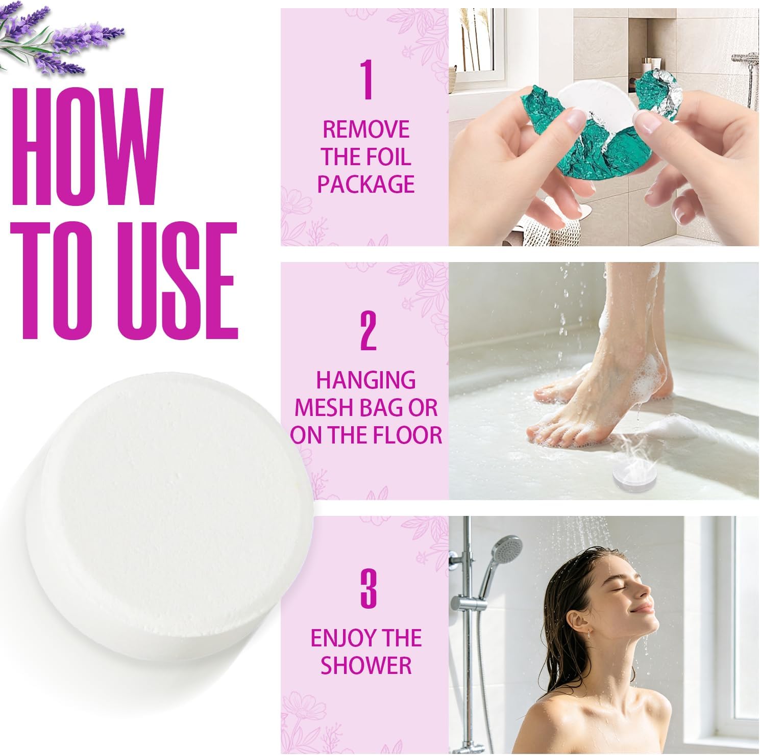 Shower Steamers Aromatherapy - 18 Pack Shower Bombs | Christmas Stocking Stuffers for Adults Women Teens White Elephant, Birthday Gifts, Organic Essential Oils Relaxation Home SPA