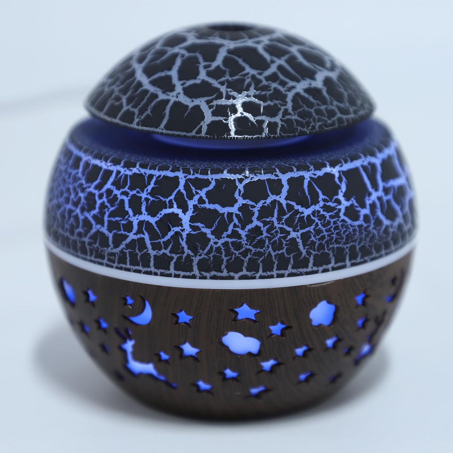 ZJchao Portable Mini Essential Oil Diffuser with Color Changing Lights, 100ml USB Humidifier for Small Spaces, Bedroom, Office, Car, Travel, Quiet Personal Diffuser