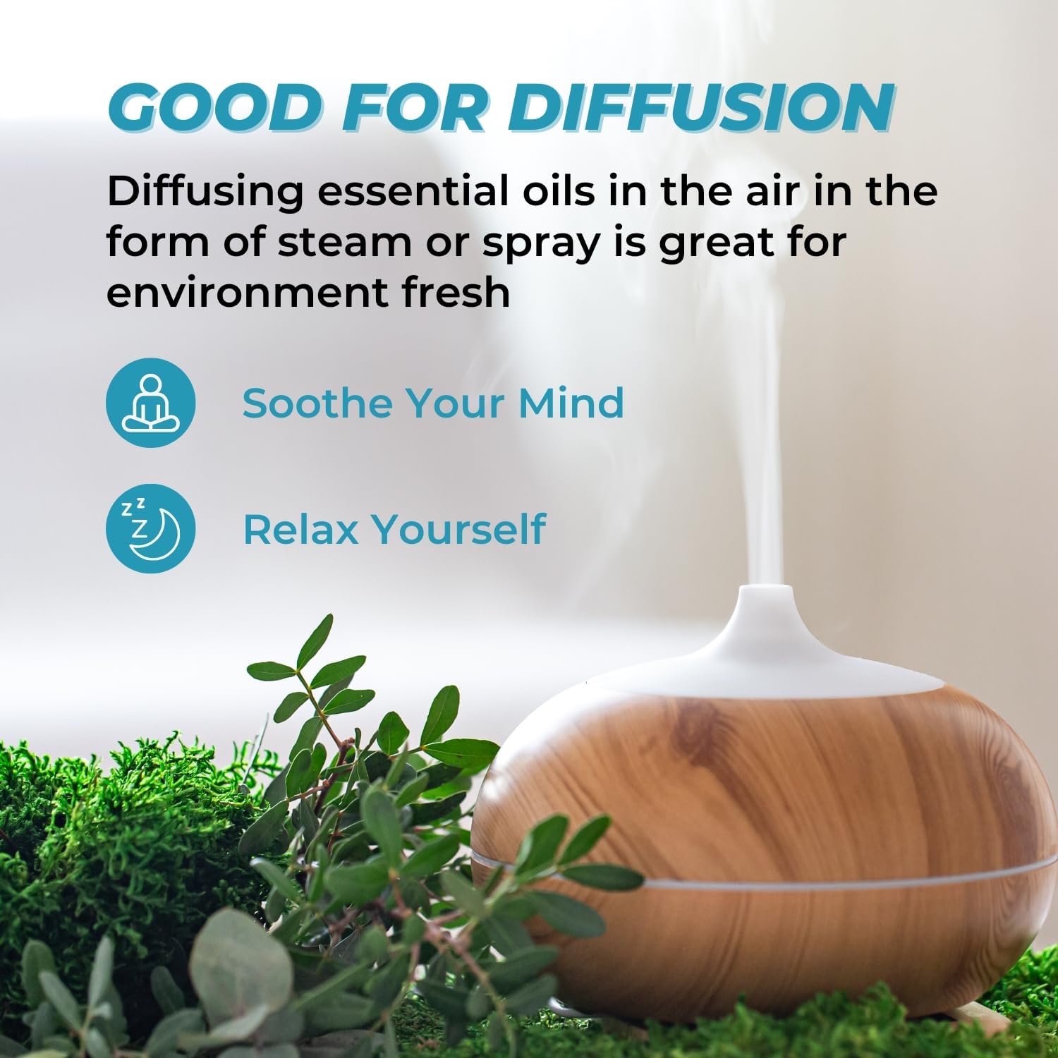 Essential Oils Blend Set, Relaxation Fragrance Gift for Women and Men, Natural Aromatherapy Kit for Diffuser, Home, Body Topical Massage (Dream, Breathe, Balance, Stress, Thief)
