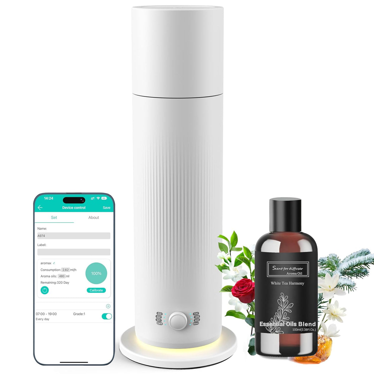 Waterless Essential Oil Diffuser