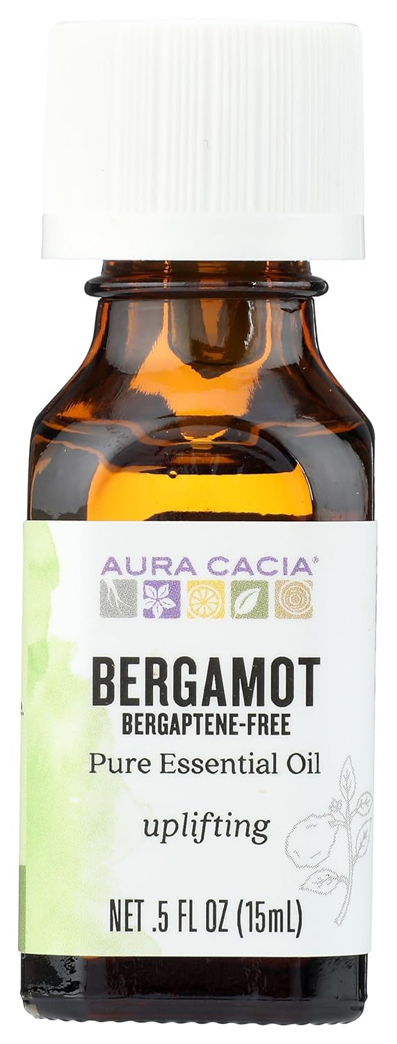 Aura Cacia, Oil Essential Bergamot, 0.5 Fl Oz