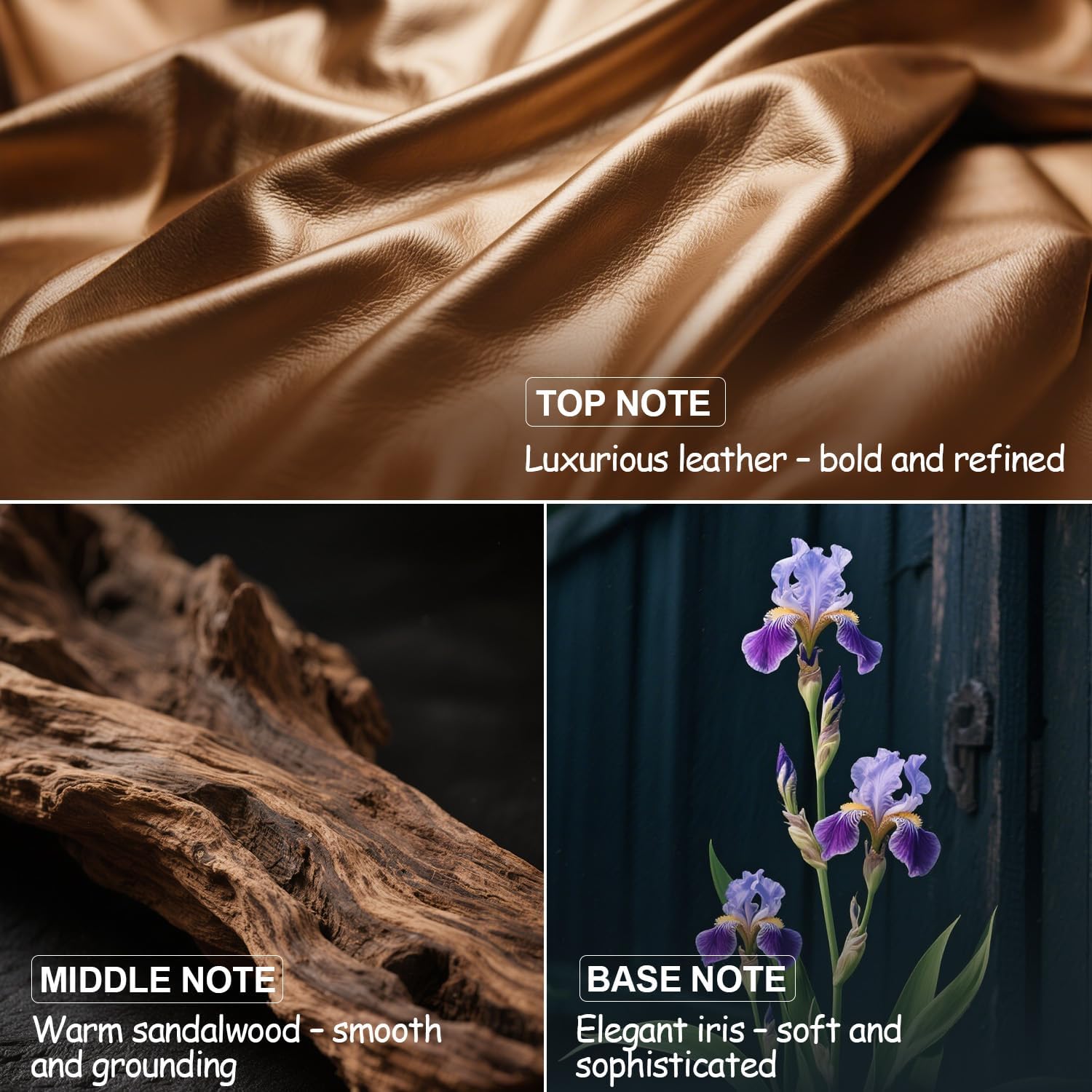 AirPurelle Hotel Diffuser Oil Scent-12 Sumptuous Leather Warm Sandalwood Iris Fragrance Oil for Ultrasonic and Waterless Diffusers DIY 2 Pack (2 * 0.34 fl oz) My Way Scent