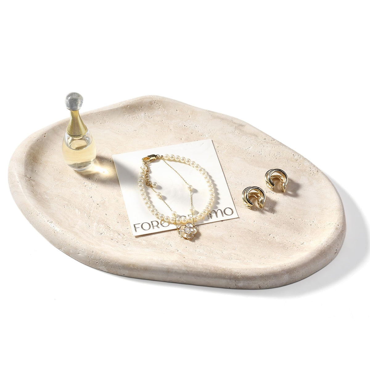 Koville Luxurious Natural Marble Vanity Tray