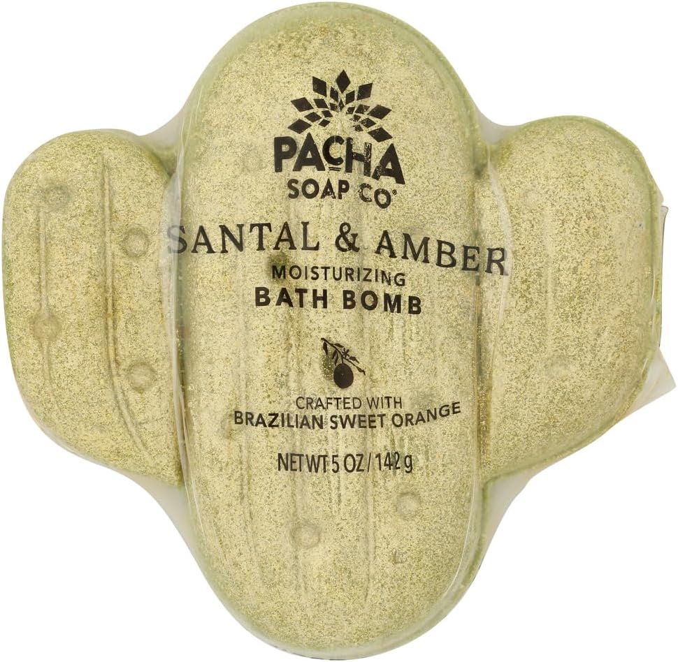 Pacha SOAP Santal & Amber Bath Bomb, 5 OZ