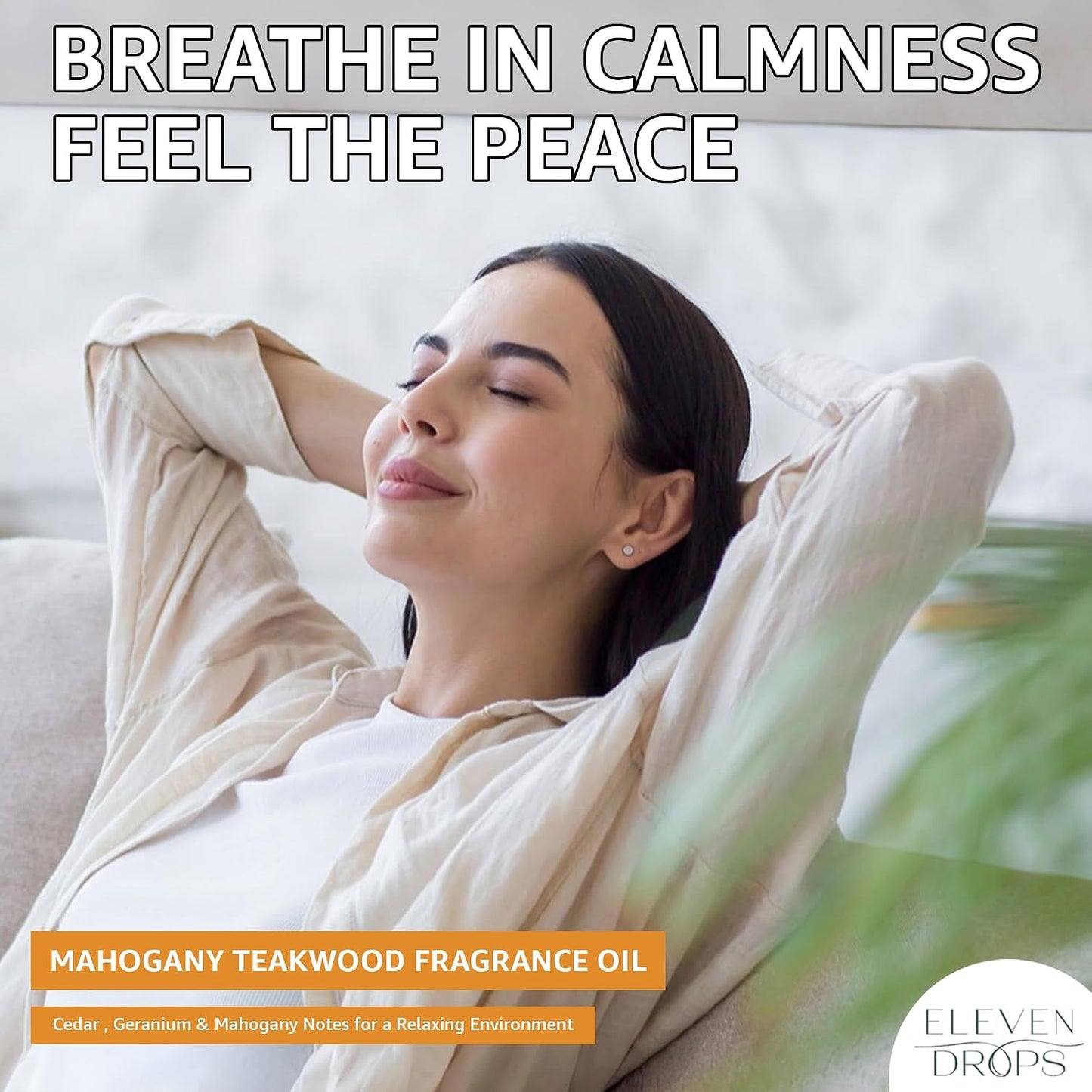 Mahogany Teakwood Fragrance Oil | Cedar, Geranium & Mahogany Notes | Long Lasting Scent Reed Diffuser Oil for Home, Office, Hotel, Car & Linen Spray | Pet Friendly IFRA Compliant, 4 oz